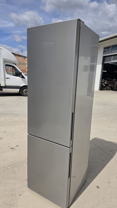 Хладилник с фризер Miele inox