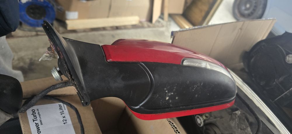 Oglinda stanga completa originala skoda octavia 2 facelift