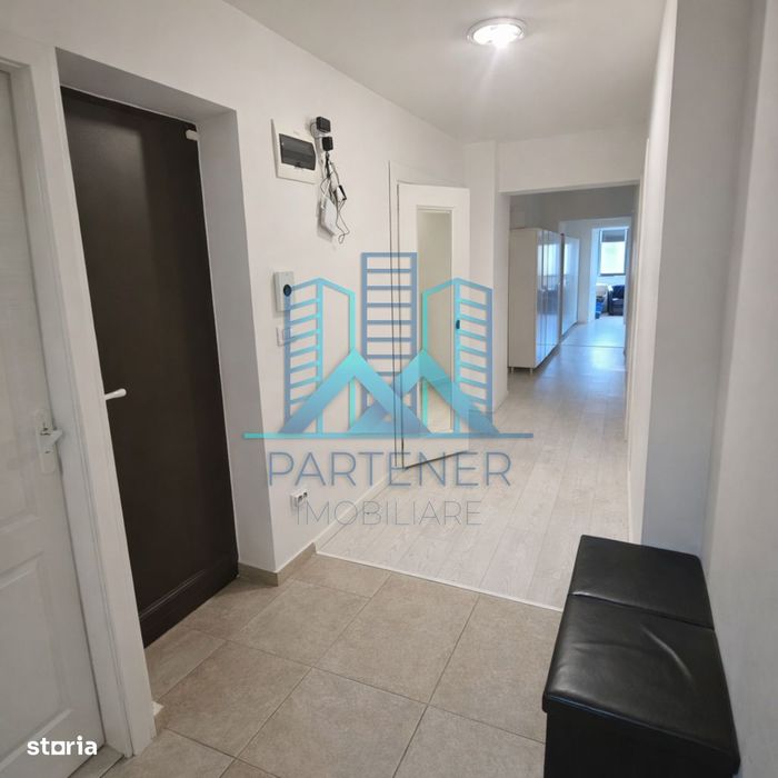 Apartament 3 camere 95 mp Copou Universitate mobilat+utilat bloc 1995