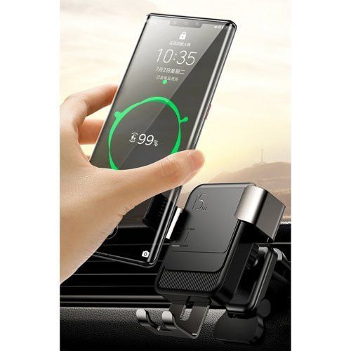 Suport incarcator auto Samsung Iphone fast charge 15W