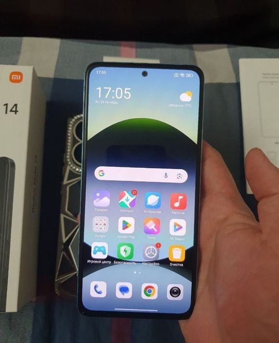 Xiaomi Redmi Note 14 8+8/128Gb Green Igravoy Karobka Holati Yaxshi Zor