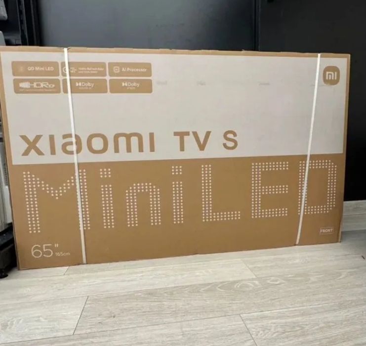НОВЫЙ Xiaomi 165 см 4К MINI LED smart tv телевизор