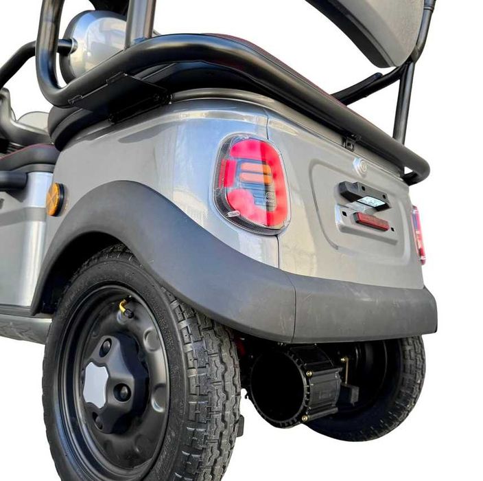 Tricicleta Electrica Triciclu Fara permis CIV RAR Inclus 2 Locuri Baterie 20Ah Viteza maxima 25km/h