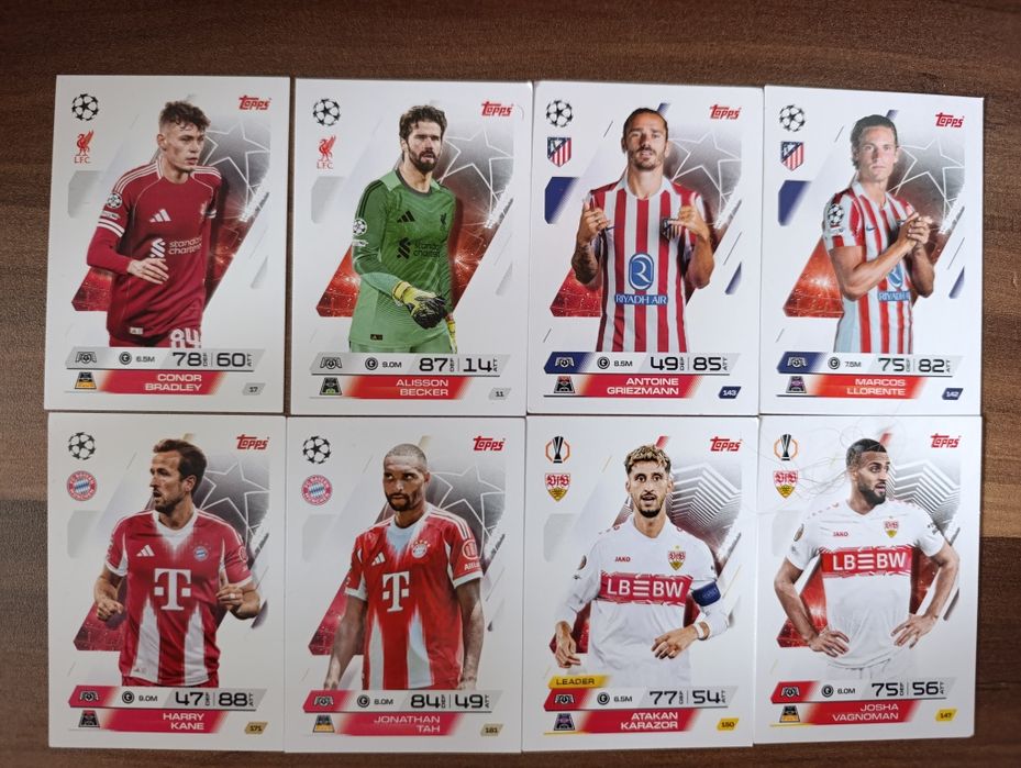 Match attax карти за продажба или размяна