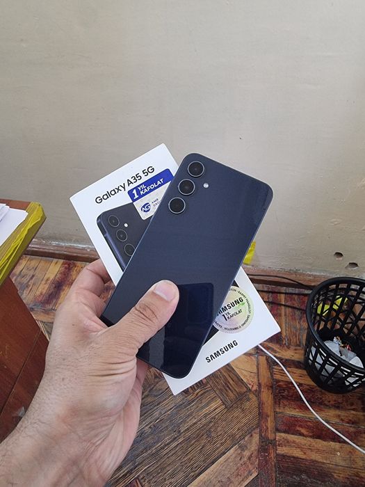 Samsung A35 5G 8/256gb ideal 1oy iwlatilgan yangiday xolati