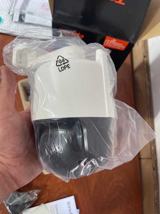Cameră supraveghere exterior Tenda CH9 6MP WiFi, obiectiv dublu 2K+2K, vedere nocturnă, cameră de securitate, detectarea persoanelor și a vehiculelor