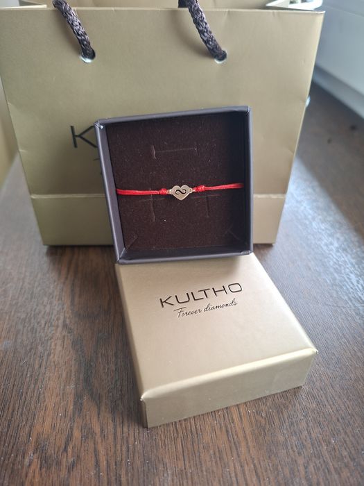 Brațara Kutltho 14k roz/gold, reglabila