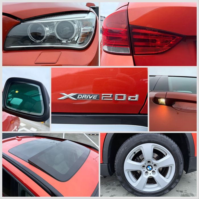BMW X1 2.0 184 CP 2013 Euro 5 X-drive 4X4 Xenon Trapa Navi Piele Jante