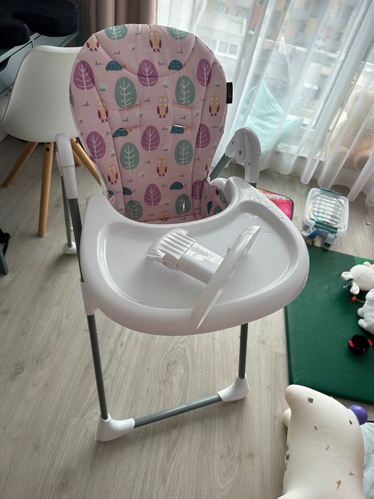 Scaun de masa Coccolle Fino, Pastel Lavender ajustabil husa lavabila