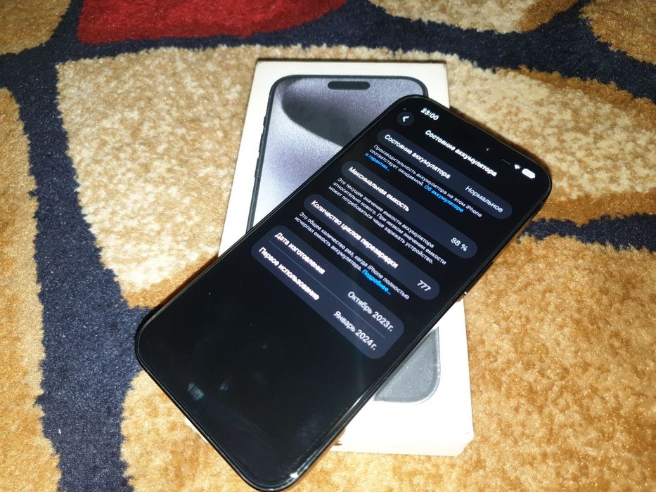 Iphone 15 pro max 256gb 88%