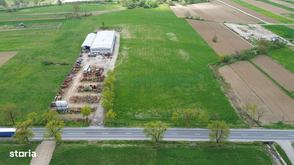 Teren  15782 mp cu deschidere la E60 in Auseu, Bihor,Gaminvest,V4541d