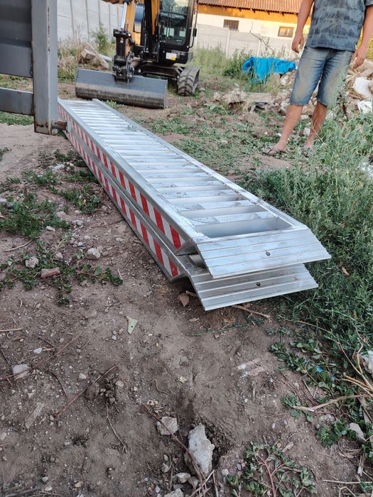 Rampe de aluminiu o singura data folosite