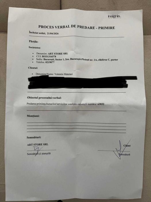 Coltar extensibil si spatiu depozitare din catifea bej - Ferruce II - NOU