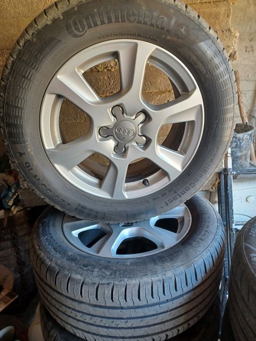 Jante audi cu cauciucuri noi