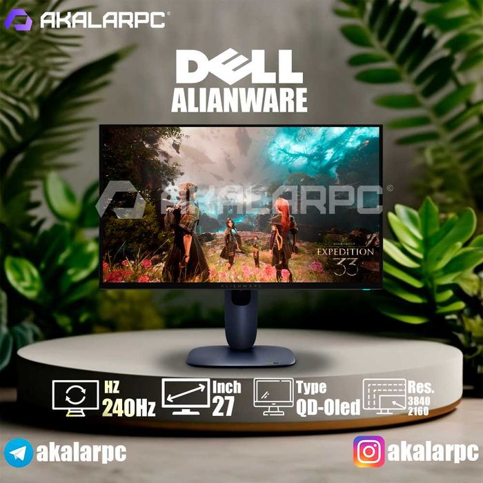 Dell Alienware 27" 4K 240Hz - AW2725Q