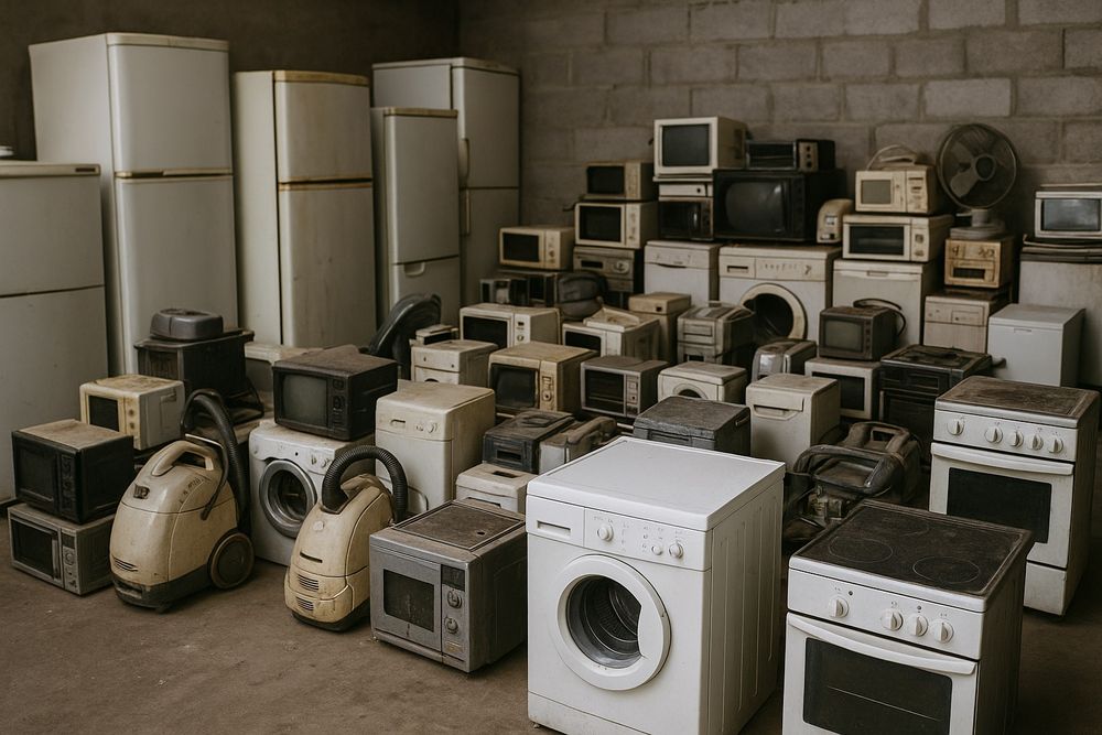 Холодильник, стиральная машина