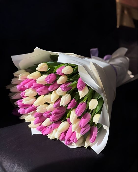 тюльпаны на 8 марта