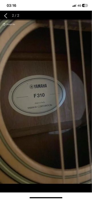 гитара акустический Yamaha f310