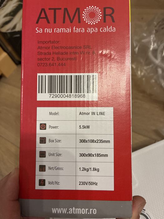 Instant boiler apa calda