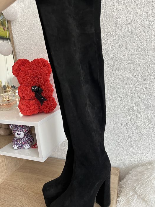 Ботуши с дебел ток