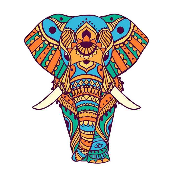 Дървен пъзел във формата на животни, Различни видове, Размер А3