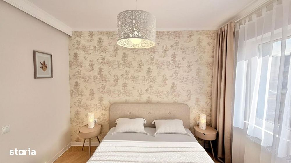 Apartament 3 camere, mobilat modern, etaj intermediar, zona Terra
