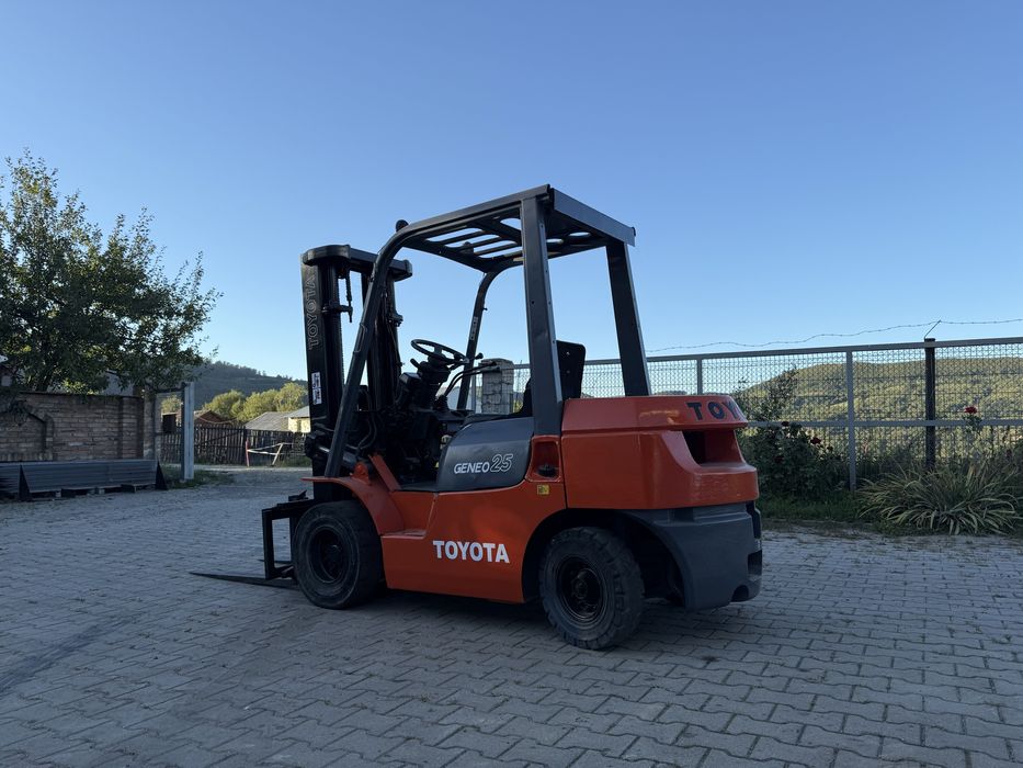 De vanzare sau da inchiriat stivuitor Diesel Toyota