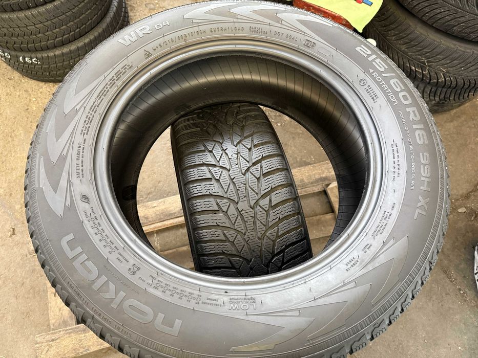 2x Anvelope Iarna 215/60 r16 - Nokian WR D4 XL