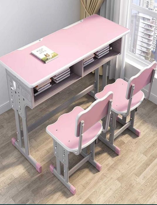 Детский стол и стул набор регулируемой высоты удобный стол с ящиками