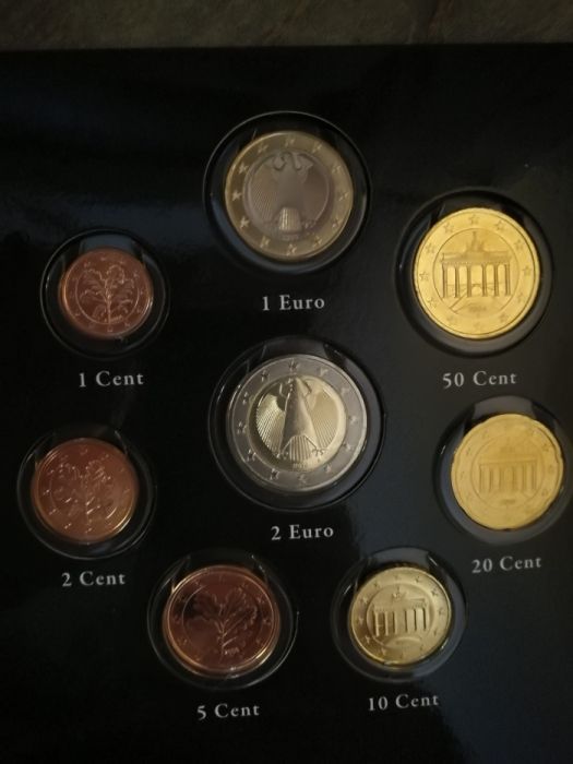 Колекция монети на страните от европеиския съюз.