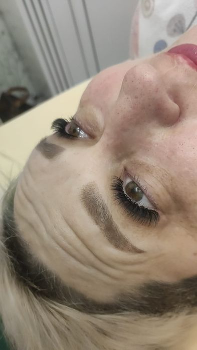 Наращивание ресниц быстро