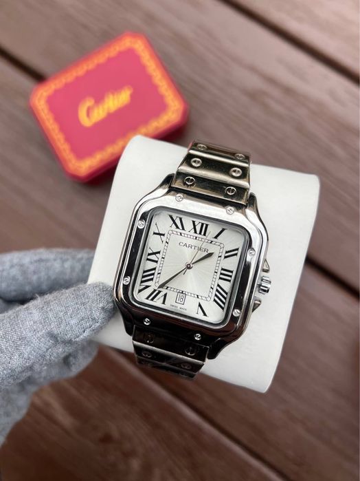 Часы Cartier Santos стильный