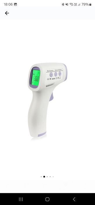 Termometru fara contact multifunctional Optimus AT HDT8813, LCD