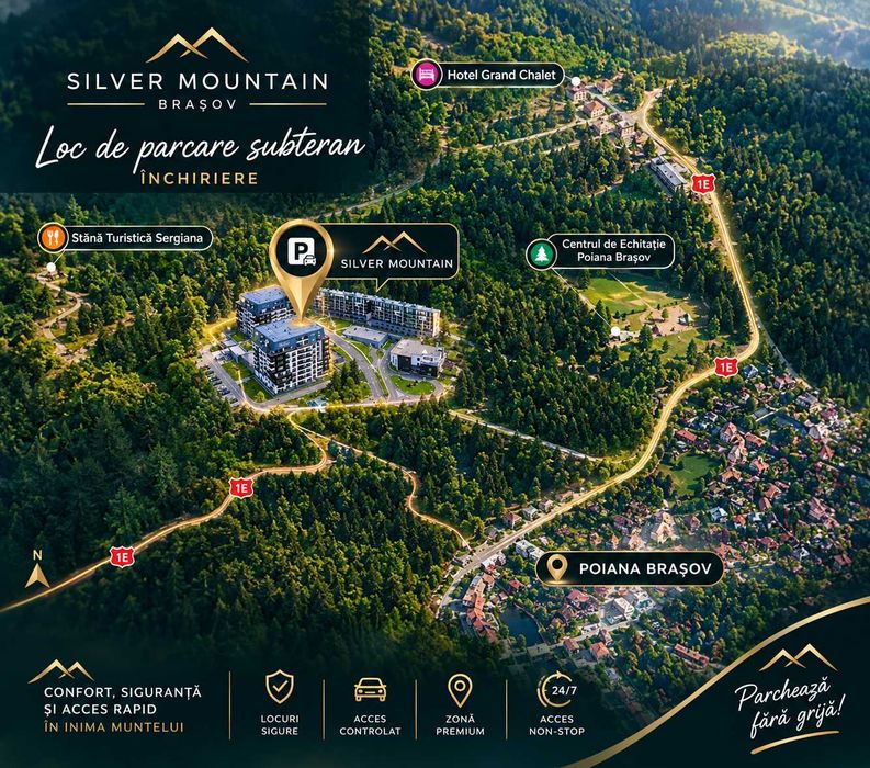 Parcare subterana Poiana Brasov - Silver Mountain