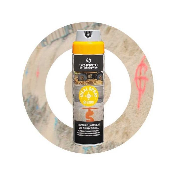 Аэрозольная краска для маркировки 360° Soppec IDEAL SPRAY