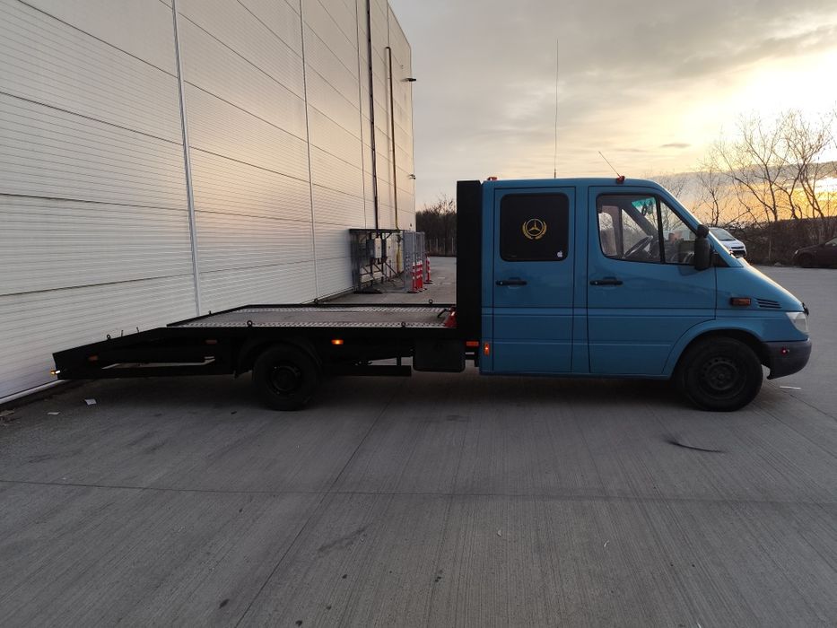 -Vând Mercedes Sprinter 311 CDI Platformă Dublă -