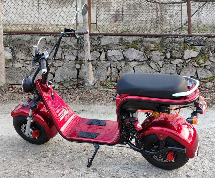 Електрически скутер EcoWay Чопър HR8-1 12A/h батерия черен