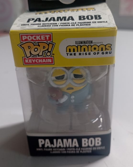 брелок фигурка с миньоном фанко поп