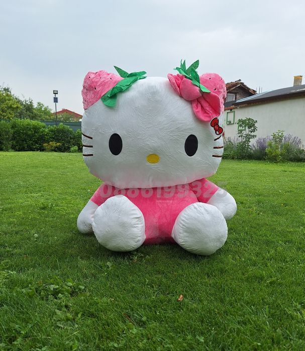 Голяма плюшена играчка Hello Kitty, 120cm, Кити