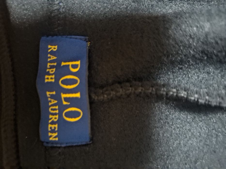 Hanorac Polo Ralph Lauren cu fermoar negru (L)