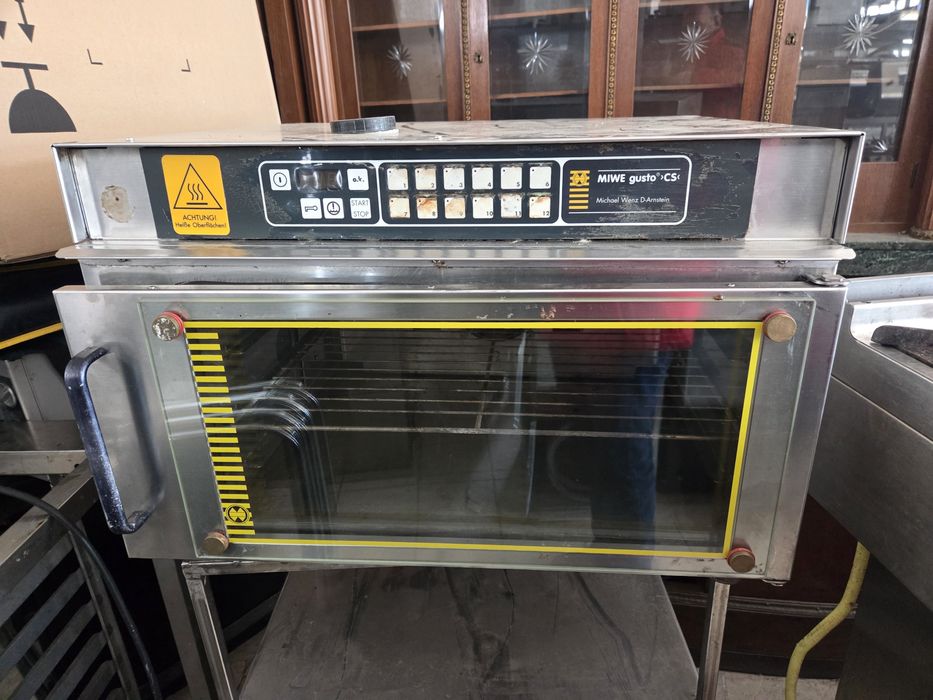 Cuptor convectie 5-10 tavi, meniu, rețete, abur ,spalare, Ration