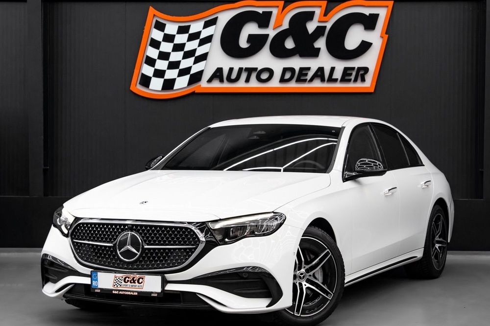Mercedes-Benz E TVA Deductibil // Posibilitate LEASING // Distronic Plus // AMG Line