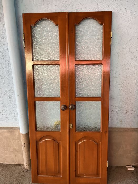 Двери из дерева/ агаш есіктер