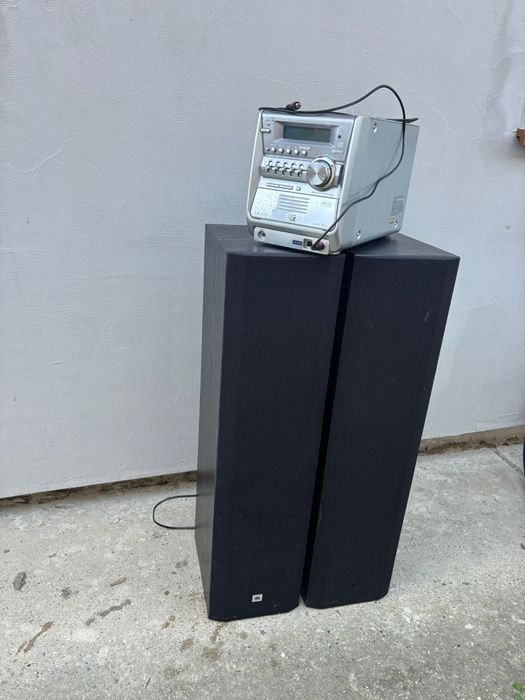 Set audio JVC amplificator