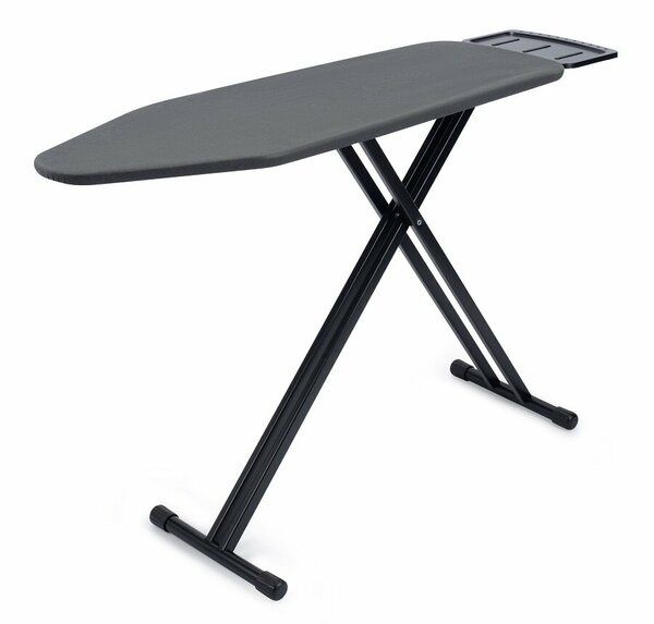 Доска гладильная Starwind, IB1548 черная, 122x38 см, хлопковый чехол,