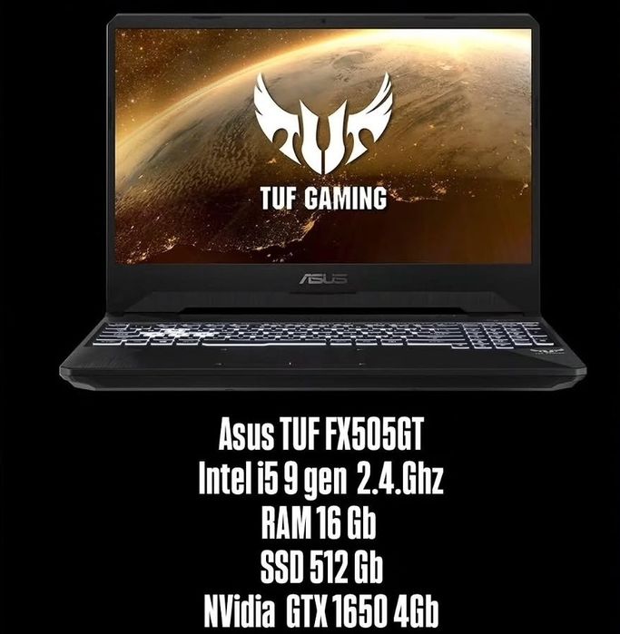 Ноутбук Asus TUF GAIMING FX505GT