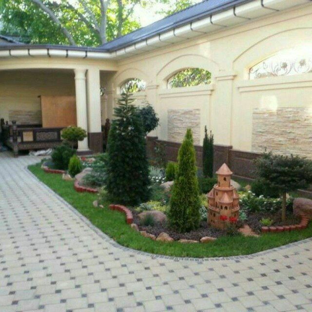 Ландшат ишлари бошланди