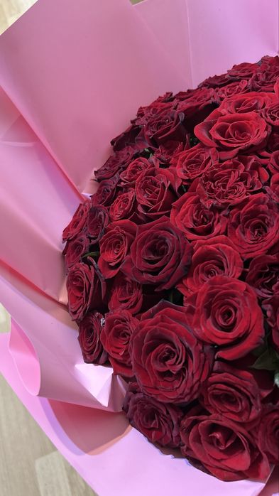 101 красный роза