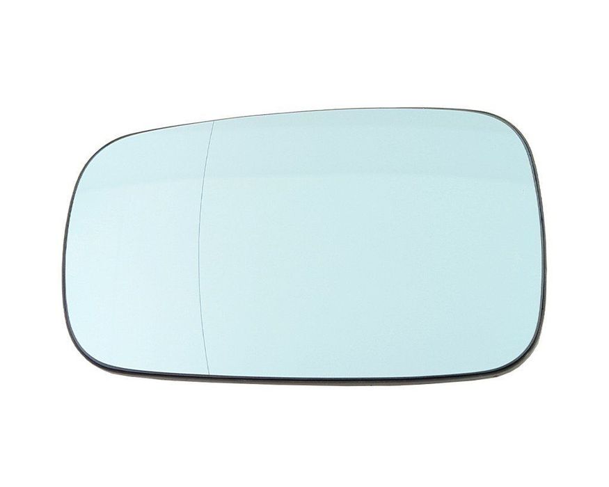 Geam oglinda Renault Laguna 2 (G), 03.2001-04.2005, Renault Laguna 2 (G), 03.2005-10.2007 , partea Stanga, culoare sticla cu culoare albastra , sticla asferica, cu incalzire, 7701049062, 6037545E