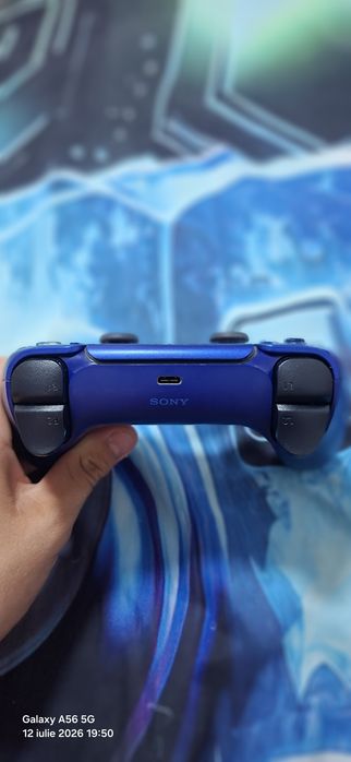 Vand controler de ps5 albastru